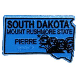 SOUTH DAKOTA MAGNET 2D 50 STATE BLUE