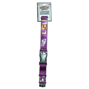 LSU TIGERS KEYCHAIN LANYARD