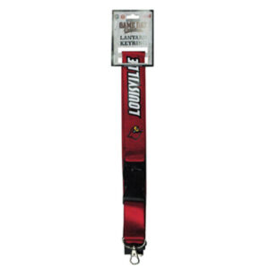 LOUISVILLE CARDINALS KEYCHAIN LANYARD