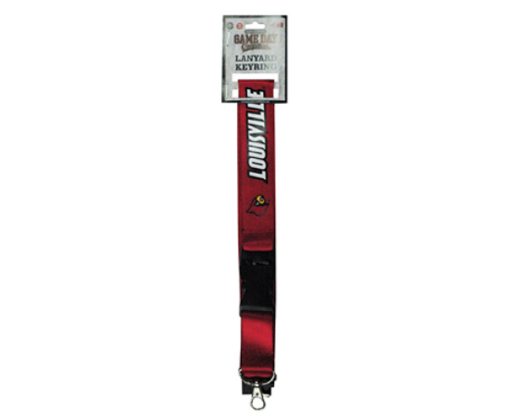 LOUISVILLE CARDINALS KEYCHAIN LANYARD