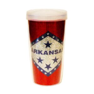 ARKANSAS MUG TUMBLER GLITTER