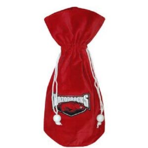 ARKANSAS RAZORBACKS DRINKWARE WINE BAG