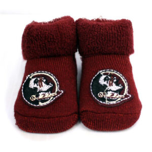 FLORIDA STATE SEMINOLES INFANT BOOTIES COLOR