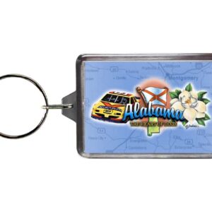 ALABAMA KEYCHAIN LUCITE ELEMENTS