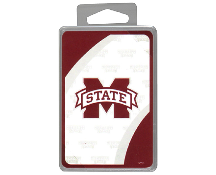 MISSISSIPPI STATE BULLDOGS PLAYING CARDS VORTEX