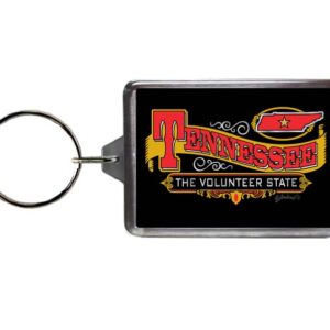 TENNESSEE KEYCHAIN LUCITE BANNER