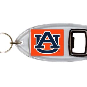 AUBURN TIGERS KEYCHAIN LUCITE BTL OPENER