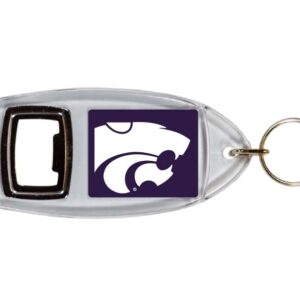 KANSAS STATE WILDCATS KEYCHAIN LUCITE BTL OPENER