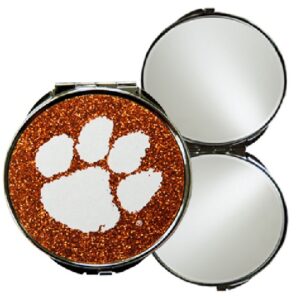 CLEMSON TIGERS LADIES COMPACT MIRROR