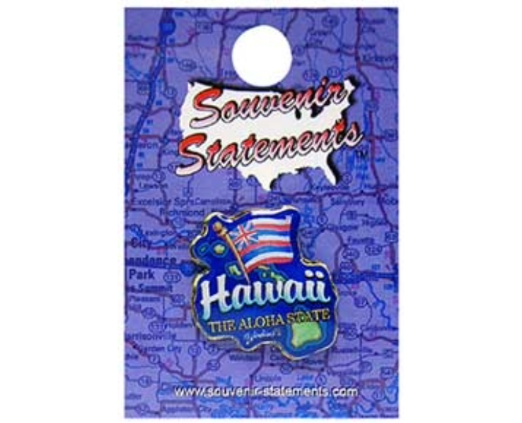 HAWAII LAPEL PIN ELEMENTS