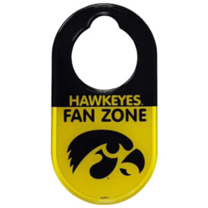 IOWA HAWKEYES DOOR HANGER