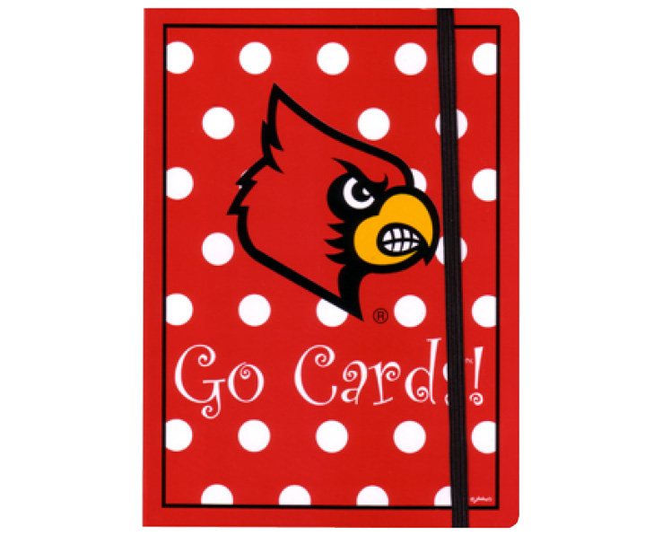 LOUISVILLE CARDINALS STATIONARY NOTE JOURNAL