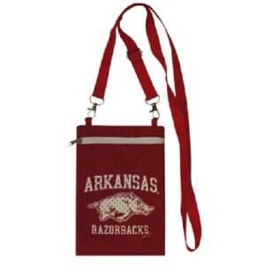 ARKANSAS RAZORBACKS LADIES PURSE MESH CROSSOVER SMALL
