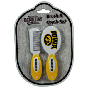 IOWA HAWKEYES INFANT HAIRBRUSH COMB SET