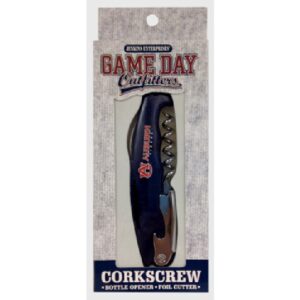 AUBURN TIGERS DRINKWARE WINE CORK SCREW