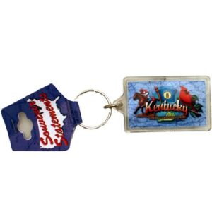 KENTUCKY KEYCHAIN LUCITE ELEMENTS