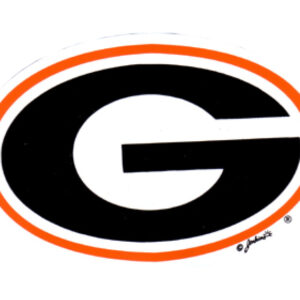 GEORGIA BULLDOGS CAR MAGNET G SMALL