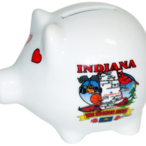 INDIANA BANK STATE MAP