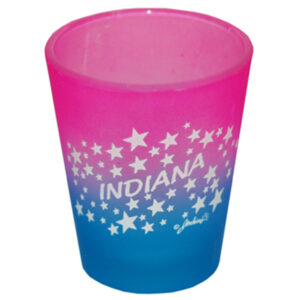 INDIANA SHOTGLASS MULTI COLOR STARS