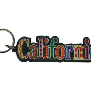 CALIFORNIA KEYCHAIN PVC FESTIVE