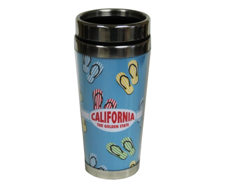 CALIFORNIA MUG TRAVEL FLIP FLOP