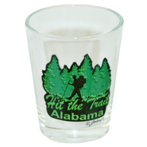 ALABAMA SHOTGLASS HIT THE TRAIL