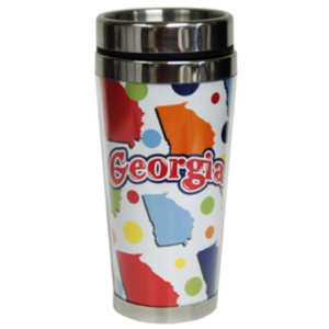 GEORGIA MUG STAINLESS STEEL/ACRYLIC CRUISER