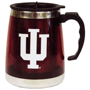 INDIANA HOOSIERS MUG STAINLESS STEEL/ACRYLIC BIG BOY