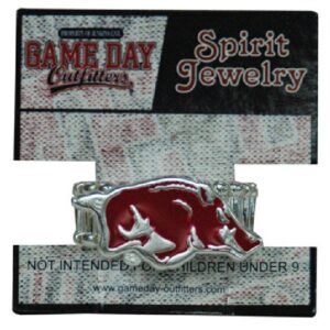 ARKANSAS RAZORBACKS JEWELRY RING CHARM