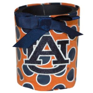 AUBURN TIGERS KOOLIE (FOAM) POLKA DOT