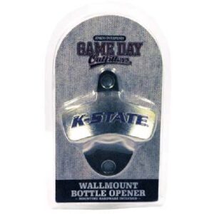 KANSAS STATE WILDCATS BOTTLE OPENER WALL MOUNT