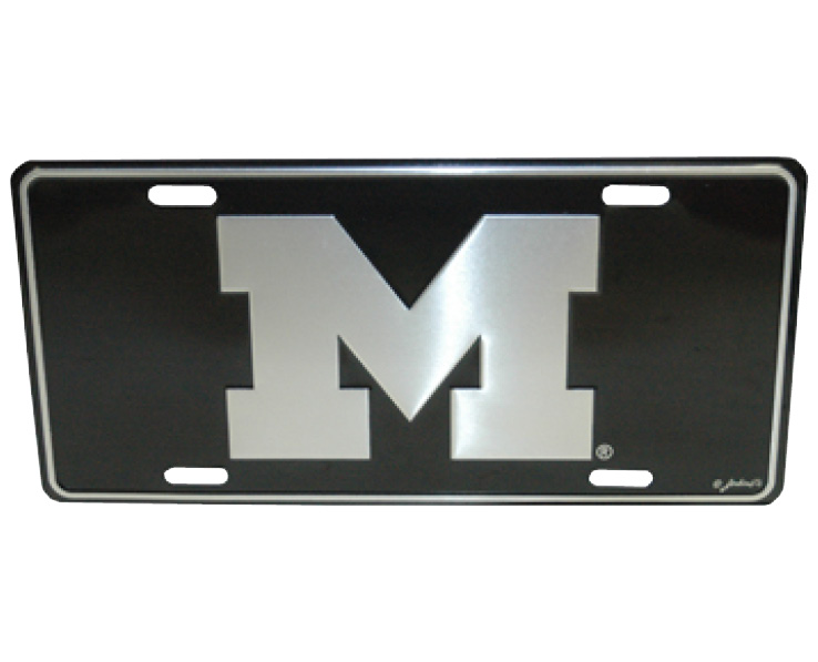 MICHIGAN WOLVERINES CAR TAG ELITE