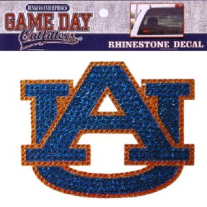 AUBURN TIGERS STICKER WINDOW DECAL RHINESTONE
