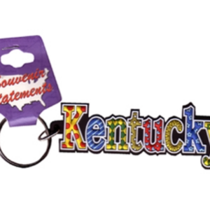 KENTUCKY KEYCHAIN PVC FESTIVE