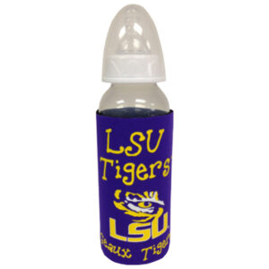 LSU TIGERS INFANT BABY BOTTLE W/KOOLIE (9oz)
