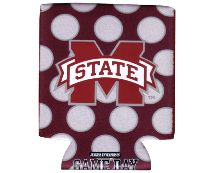 MISSISSIPPI STATE BULLDOGS KOOLIE POCKET POLKA DOT