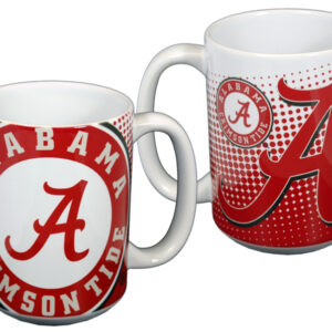 ALABAMA CRIMSON TIDE MUG GRANDE DOT PATTERN