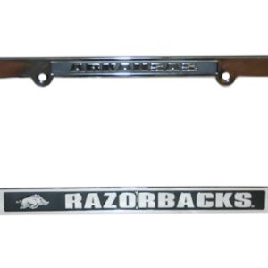 ARKANSAS RAZORBACKS CAR TAG FRAME