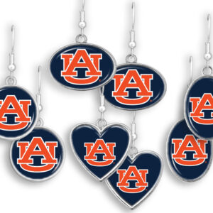 AUBURN TIGERS EARRINGS CHARM ASSORTED