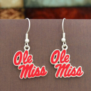 OLE MISS REBELS EARRINGS FANTASTIC
