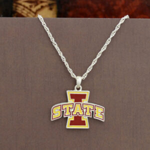 IOWA STATE CYCLONES JEWELRY NECKLACE FANTASTIC