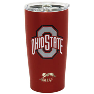 OHIO STATE BUCKEYES MUG TUMBLER POLAR LOGO RED