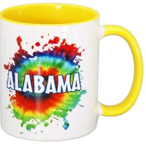 ALABAMA MUG TIE DYE