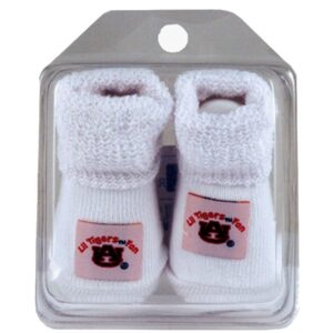 AUBURN TIGERS INFANT BOOTIES