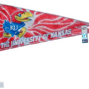 KANSAS JAYHAWKS CAR FLAG PENNANT