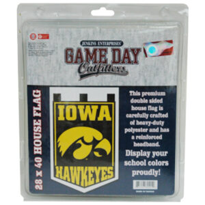 IOWA HAWKEYES FLAG BANNER