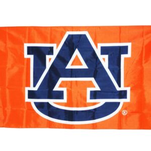 AUBURN TIGERS FLAG 3 X 5 ORG LOGO