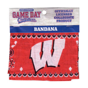 WISCONSIN BADGERS BANDANA TRADITIONAL