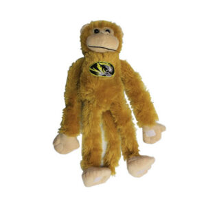 MISSOURI TIGERS PLUSH MONKEY MOVEABLE LEGS