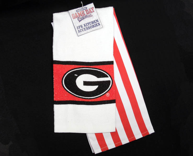 GEORGIA BULLDOGS KITCHENWARE TOWEL KITCHEN